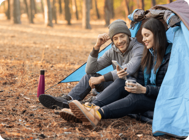 Camping and Hiking Fans