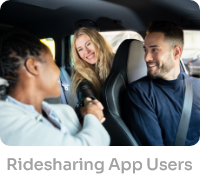 ridesharing app users